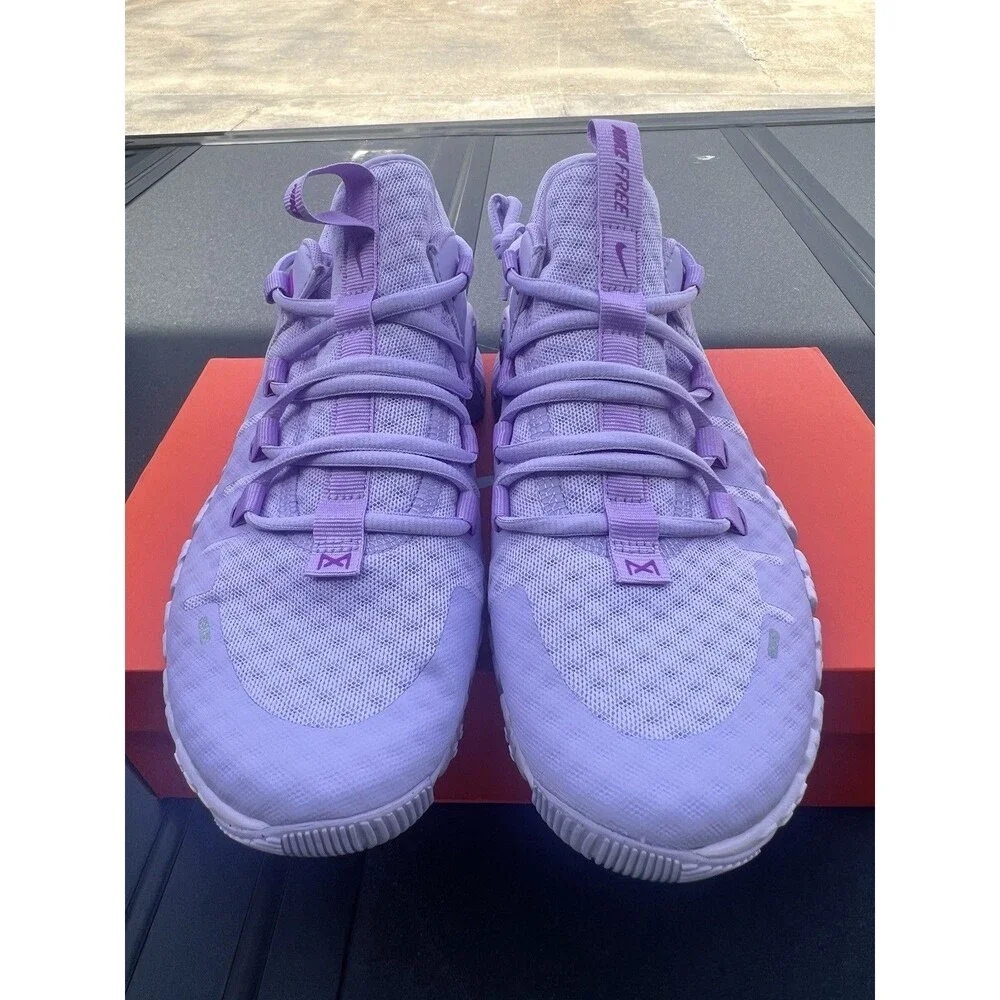 Nike Free Metcon 5 'Lilac Bloom Grape Purple' DV3950-502 Women's Size 9.5 Shoes